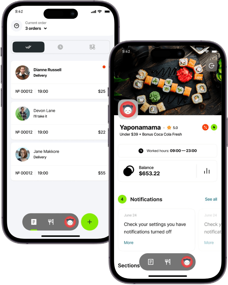 grocery vendor app